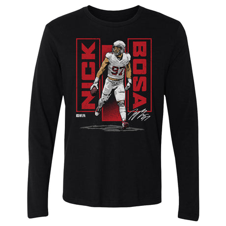 Nick Bosa Men's Long Sleeve T-Shirt | 500 LEVEL