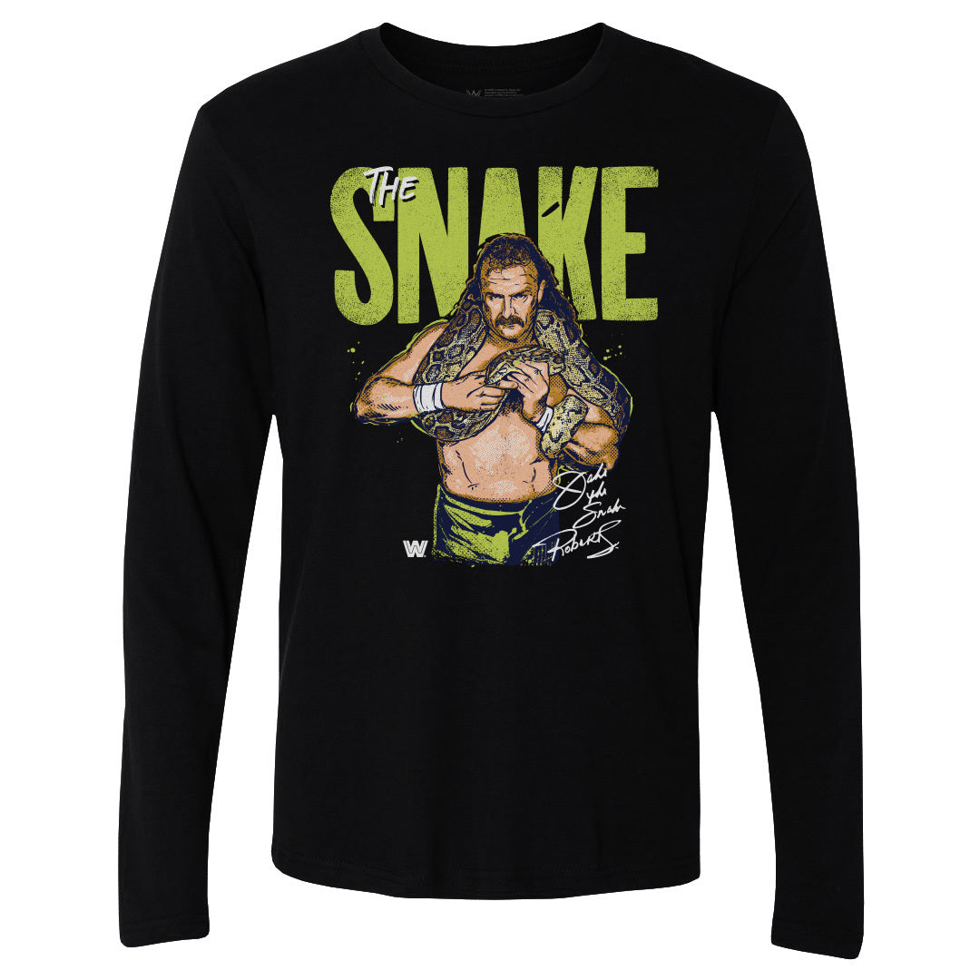 Jake The Snake Men's Long Sleeve T-Shirt | 500 LEVEL