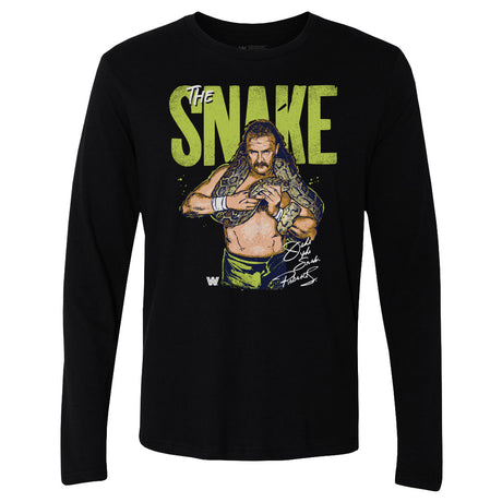 Jake The Snake Men's Long Sleeve T-Shirt | 500 LEVEL
