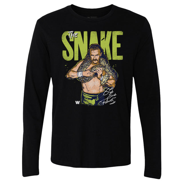 Jake The Snake Men's Long Sleeve T-Shirt | 500 LEVEL
