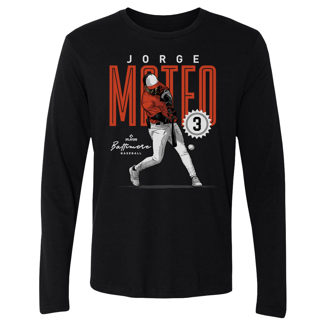 Jorge Mateo Men's Long Sleeve T-Shirt | 500 LEVEL