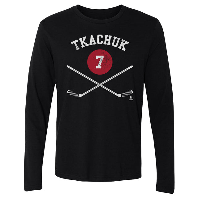 Brady Tkachuk Men's Long Sleeve T-Shirt | 500 LEVEL
