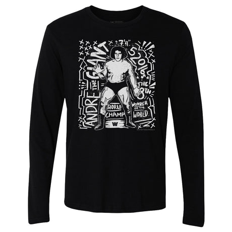 Andre The Giant Men's Long Sleeve T-Shirt | 500 LEVEL
