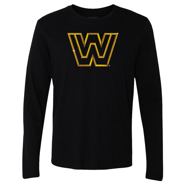 WWE Men's Long Sleeve T-Shirt | 500 LEVEL