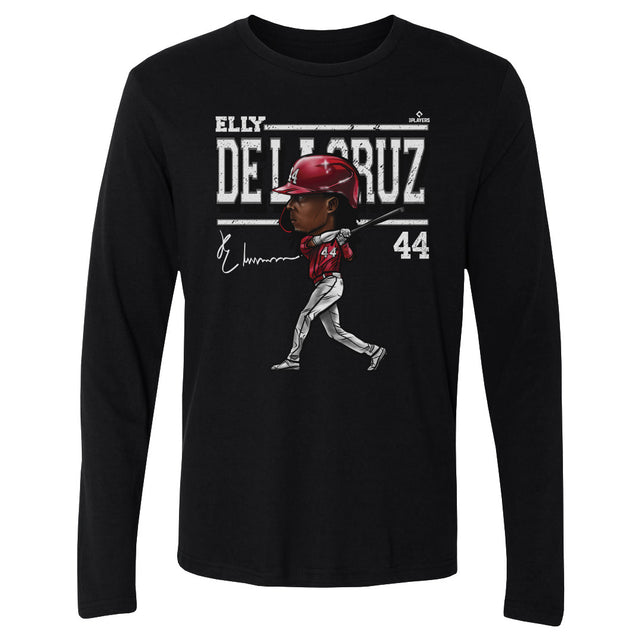 Elly De La Cruz Men's Long Sleeve T-Shirt | 500 LEVEL