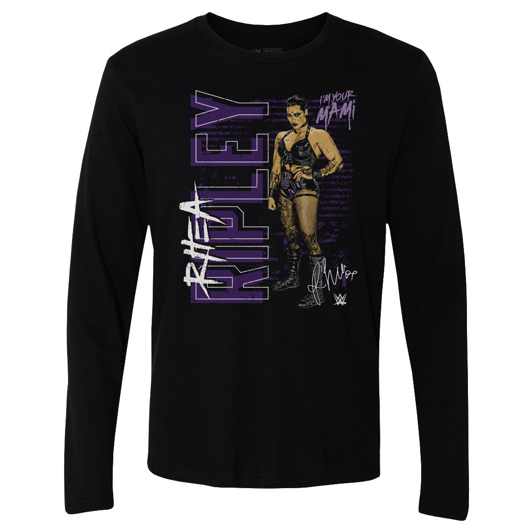 Rhea Ripley Men's Long Sleeve T-Shirt | 500 LEVEL