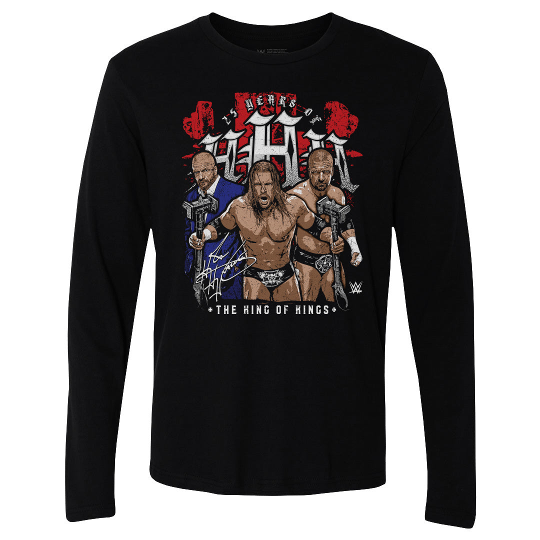Triple H Men's Long Sleeve T-Shirt | 500 LEVEL