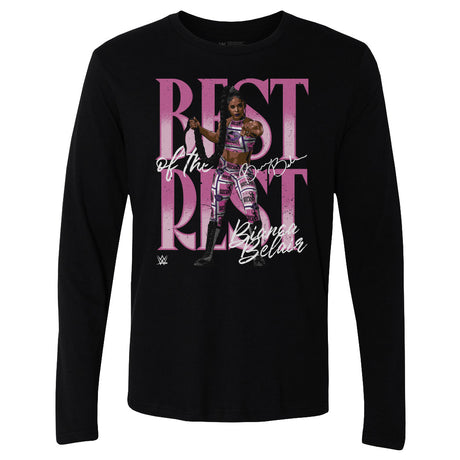 Bianca Belair Men's Long Sleeve T-Shirt | 500 LEVEL