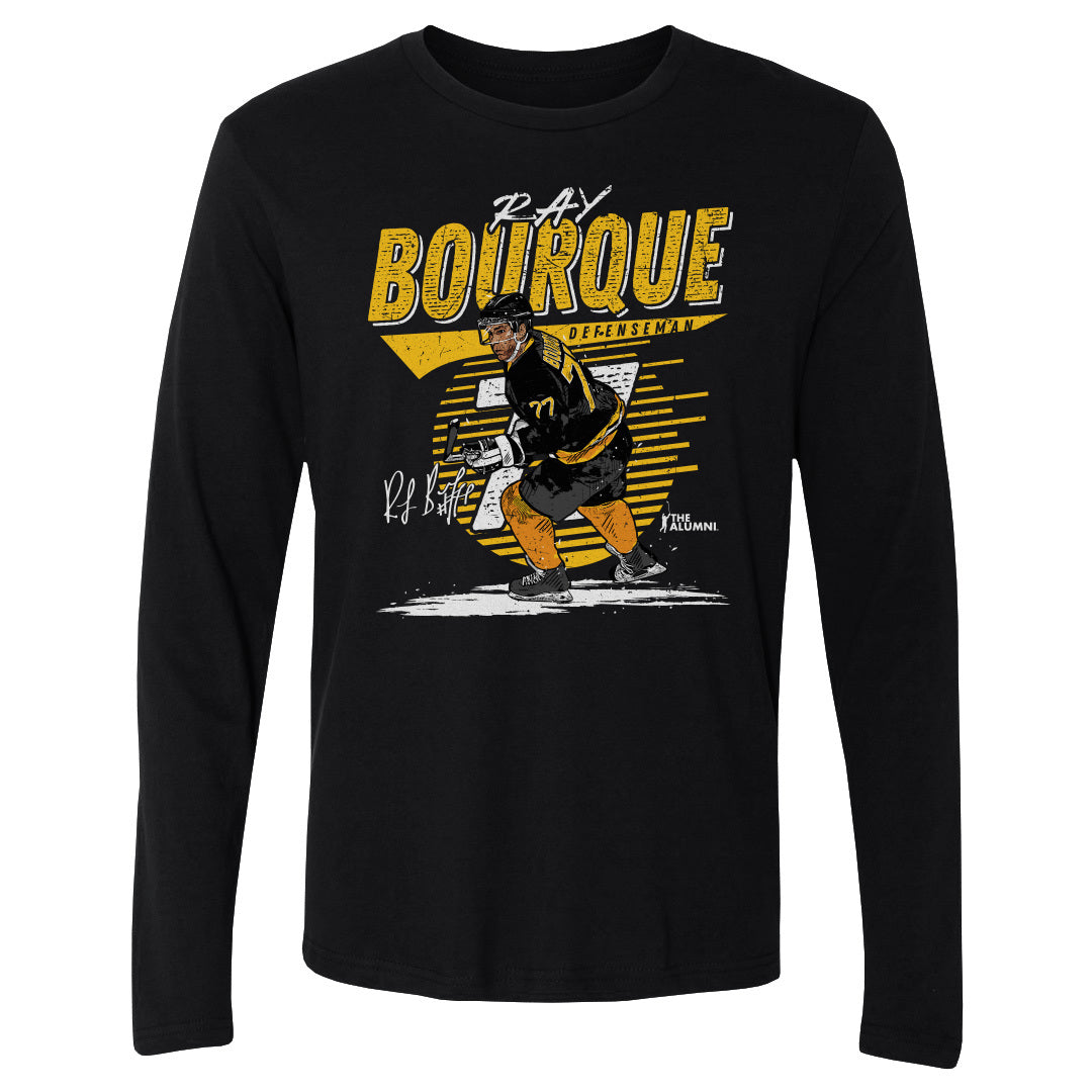 Ray Bourque Men&#39;s Long Sleeve T-Shirt | 500 LEVEL