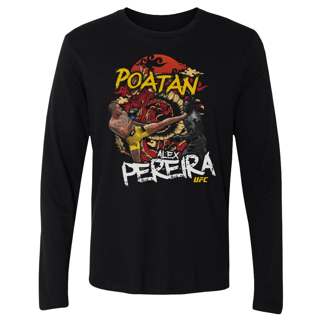 Alex Pereira Men's Long Sleeve T-Shirt | 500 LEVEL