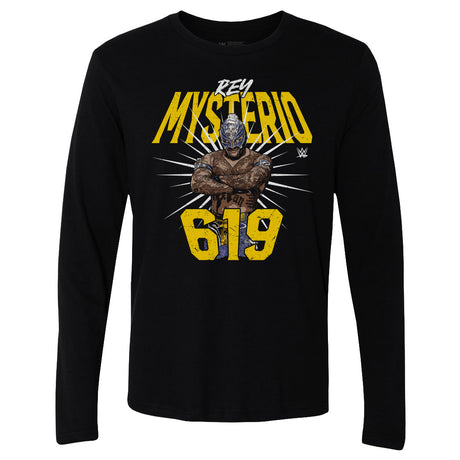 Rey Mysterio Men's Long Sleeve T-Shirt | 500 LEVEL