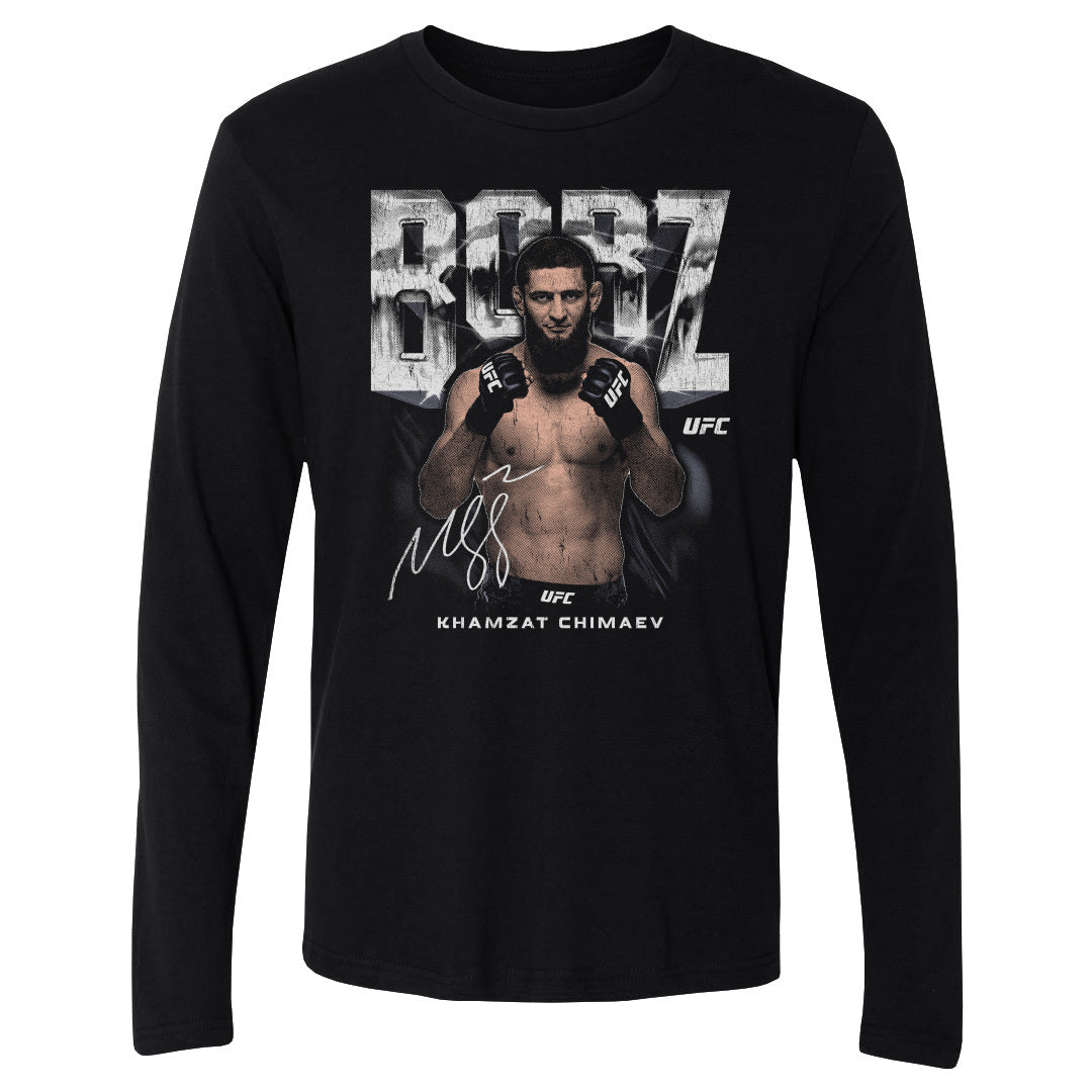 Khamzat Chimaev Men's Long Sleeve T-Shirt | 500 LEVEL