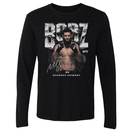 Khamzat Chimaev Men's Long Sleeve T-Shirt | 500 LEVEL