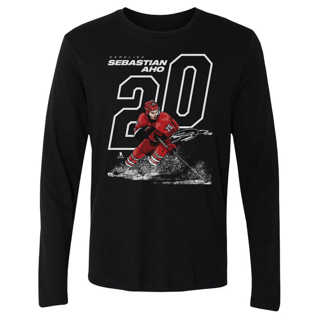 Sebastian Aho Men's Long Sleeve T-Shirt | 500 LEVEL