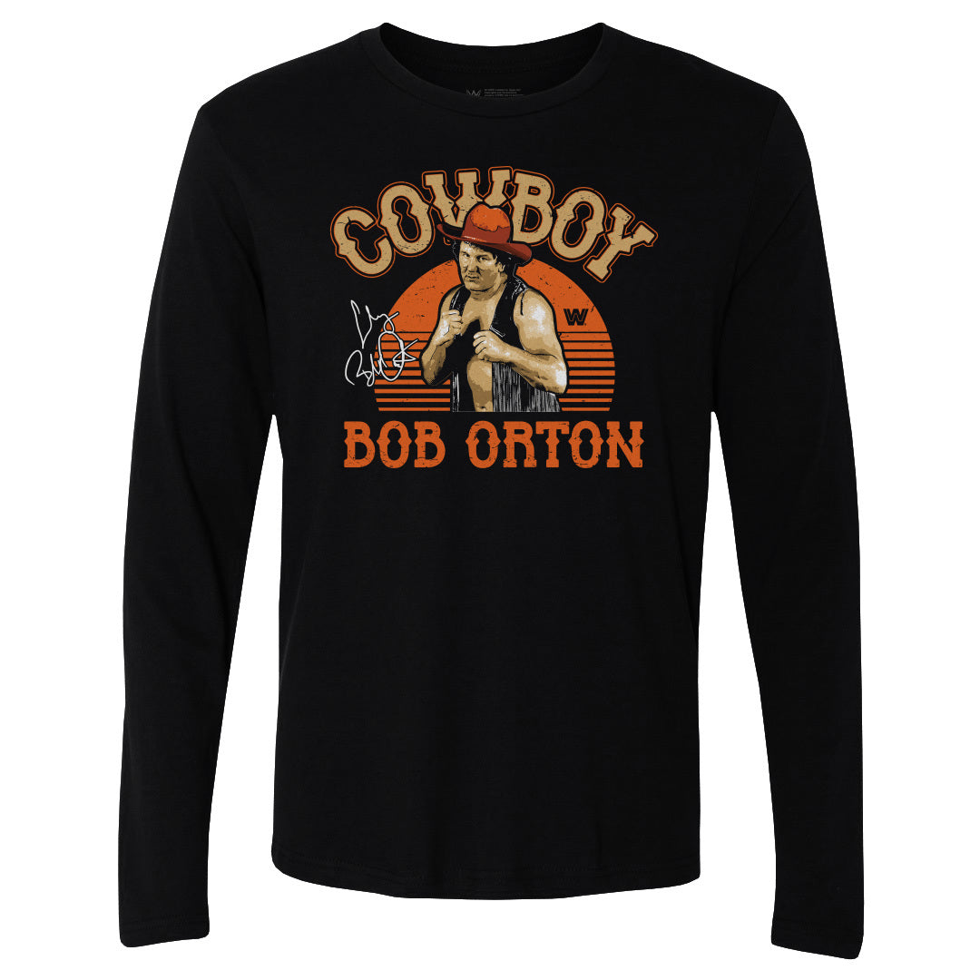 Cowboy Bob Orton Men&#39;s Long Sleeve T-Shirt | 500 LEVEL