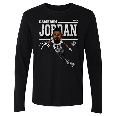 Cameron Jordan Men's Long Sleeve T-Shirt | 500 LEVEL