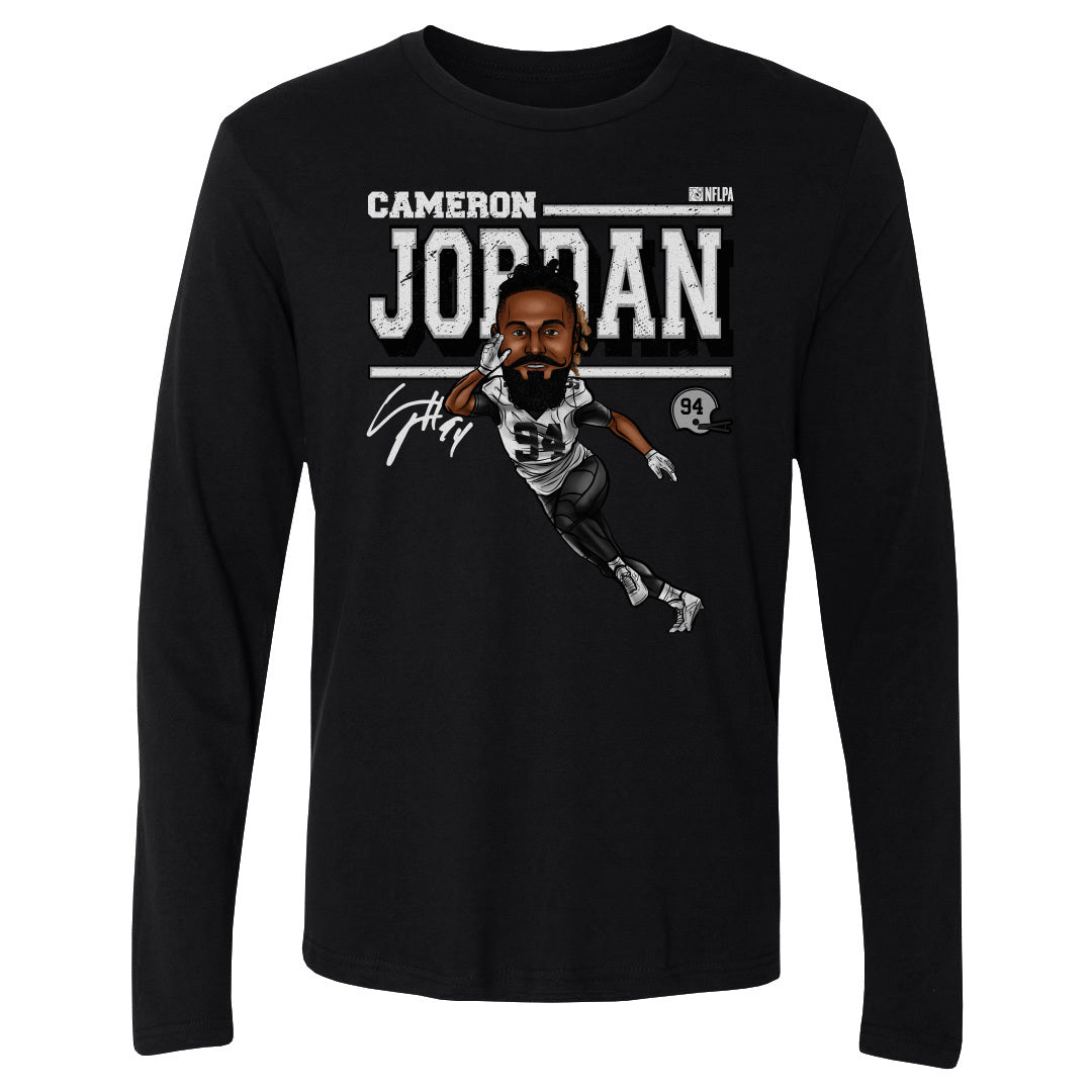 Cameron Jordan Men&#39;s Long Sleeve T-Shirt | 500 LEVEL