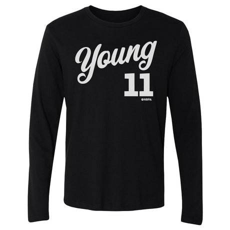 Trae Young Men's Long Sleeve T-Shirt | 500 LEVEL