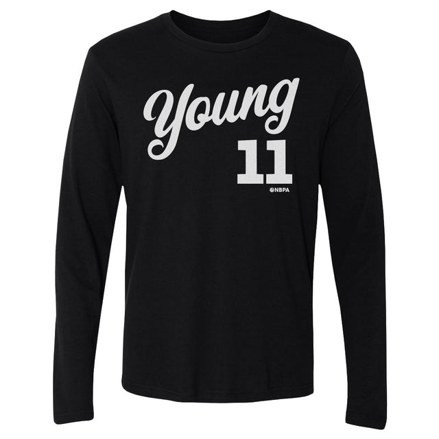 Trae Young Men's Long Sleeve T-Shirt | 500 LEVEL