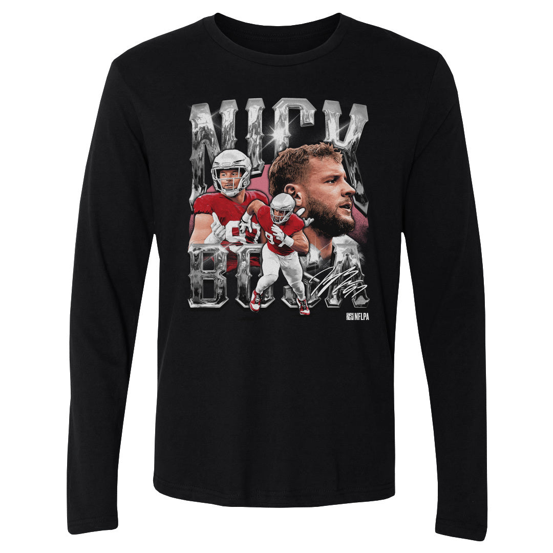 Nick Bosa Men's Long Sleeve T-Shirt San Francisco Football Men's