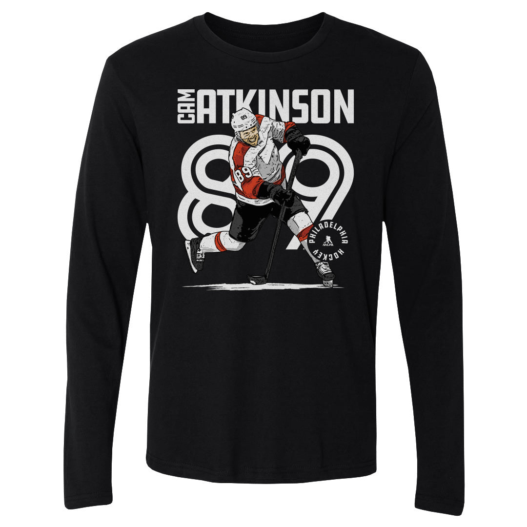 Cam Atkinson Men&#39;s Long Sleeve T-Shirt | 500 LEVEL