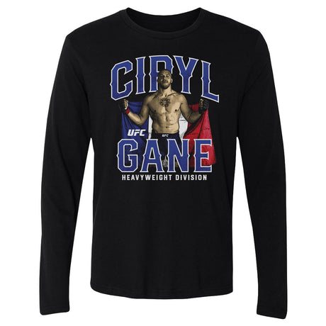 Ciryl Gane Men's Long Sleeve T-Shirt | 500 LEVEL