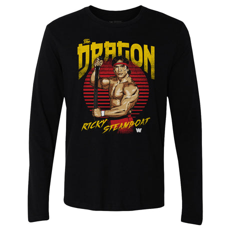 Ricky The Dragon Steamboat Men's Long Sleeve T-Shirt | 500 LEVEL