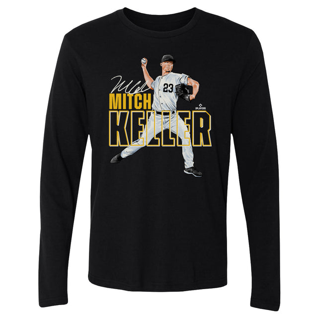 Mitch Keller Men's Long Sleeve T-Shirt | 500 LEVEL