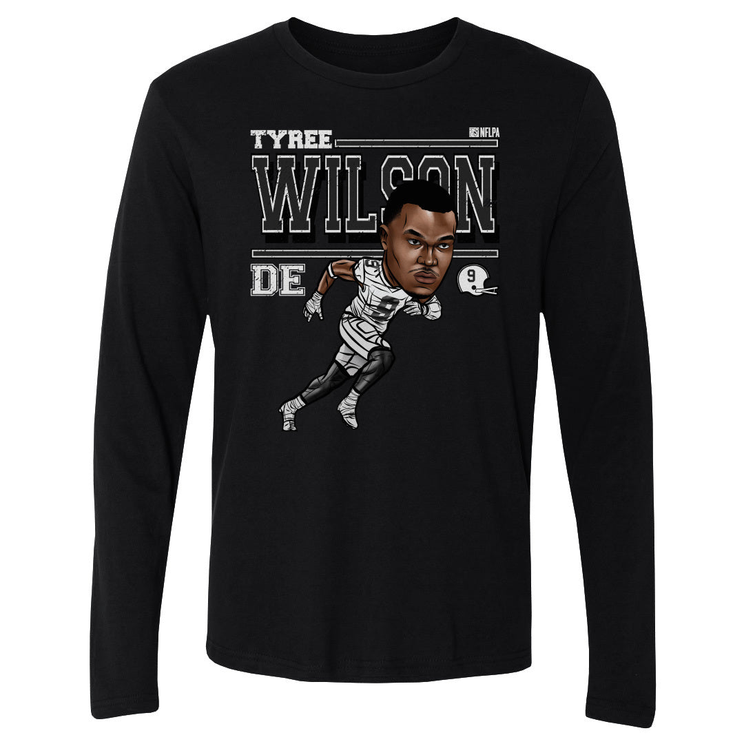 Tyree Wilson Men's Long Sleeve T-Shirt | 500 LEVEL