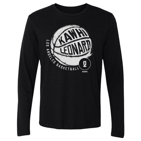 Kawhi Leonard Men's Long Sleeve T-Shirt | 500 LEVEL