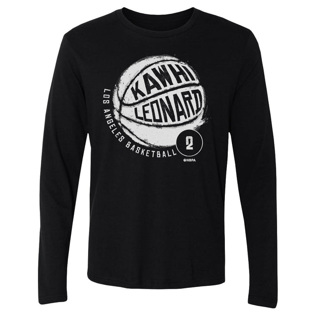 Kawhi Leonard Men's Long Sleeve T-Shirt | 500 LEVEL