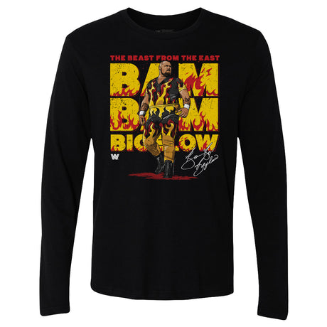 Bam Bam Bigelow Men's Long Sleeve T-Shirt | 500 LEVEL