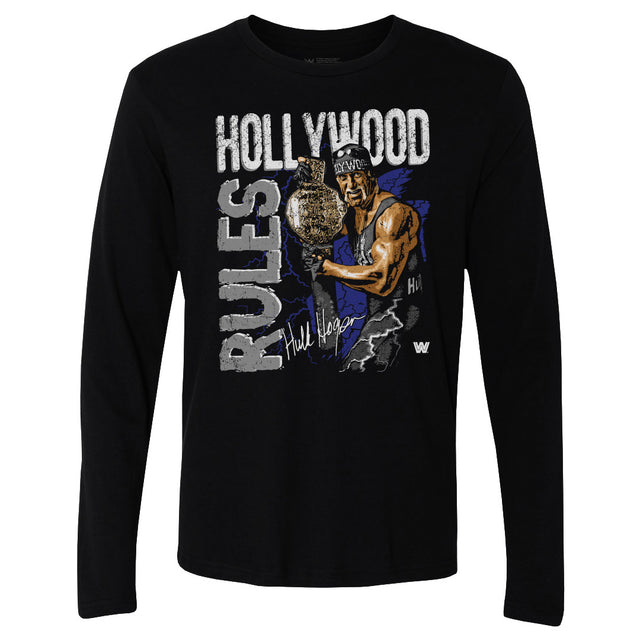 Hulk Hogan Men's Long Sleeve T-Shirt | 500 LEVEL