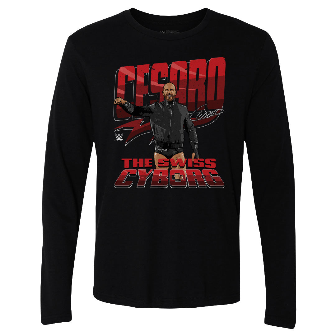 Cesaro Men&#39;s Long Sleeve T-Shirt | 500 LEVEL