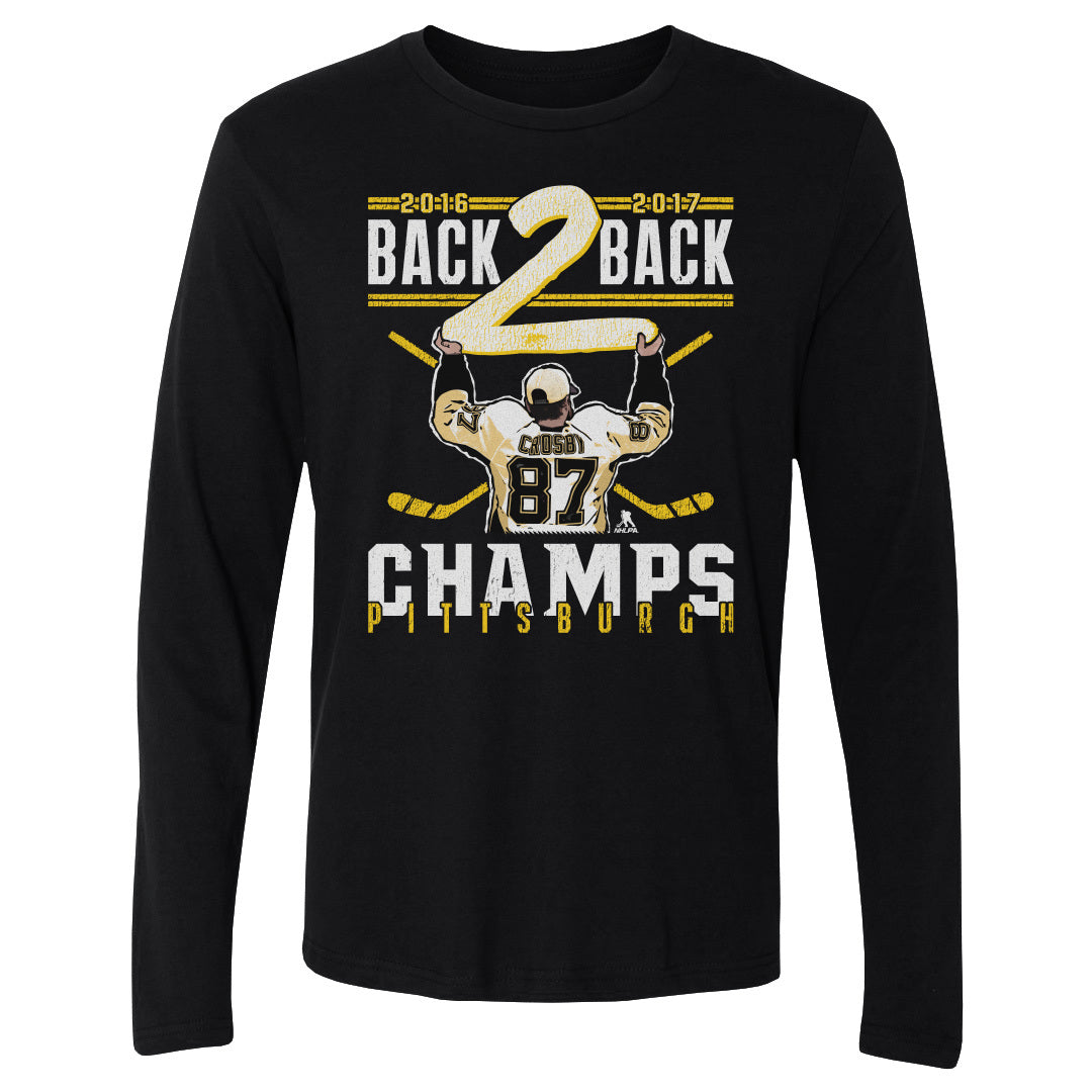 Sidney Crosby Men's Long Sleeve T-Shirt | 500 LEVEL