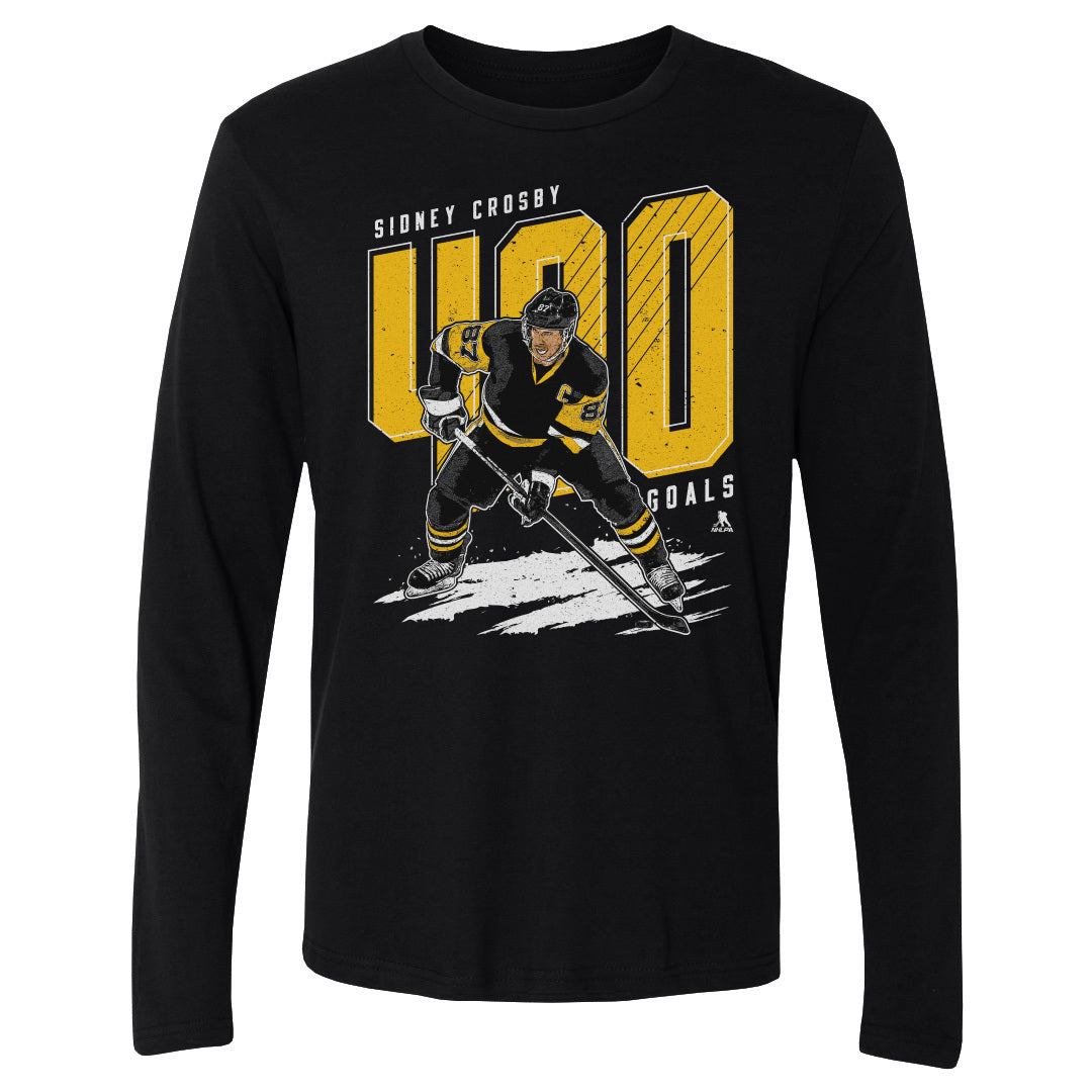 Sidney Crosby Men&#39;s Long Sleeve T-Shirt | 500 LEVEL