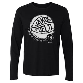 Jakob Poeltl Men's Long Sleeve T-Shirt | 500 LEVEL