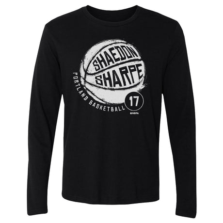 Shaedon Sharpe Men's Long Sleeve T-Shirt | 500 LEVEL