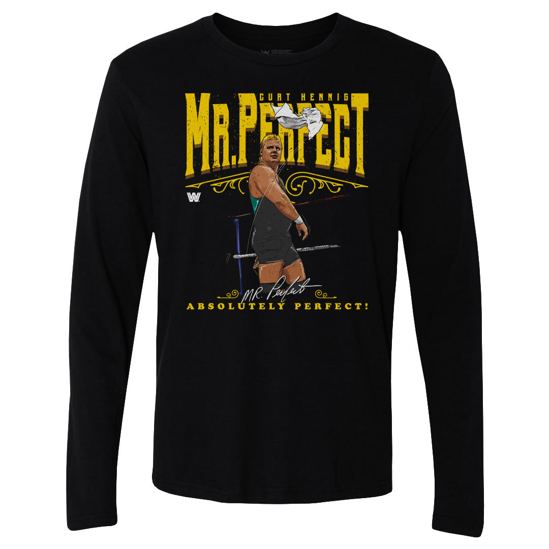 Mr. Perfect Men&#39;s Long Sleeve T-Shirt | 500 LEVEL