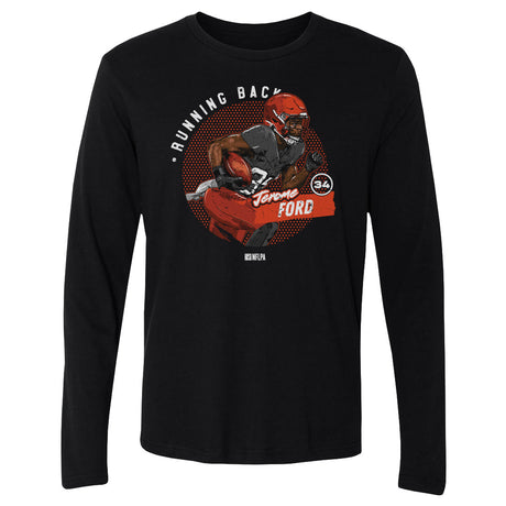 Jerome Ford Men's Long Sleeve T-Shirt | 500 LEVEL