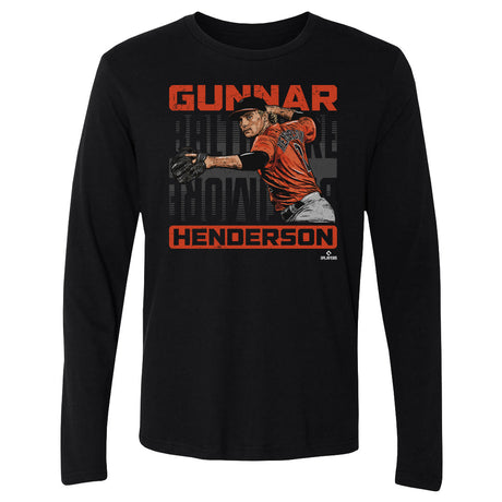 Gunnar Henderson Men's Long Sleeve T-Shirt | 500 LEVEL