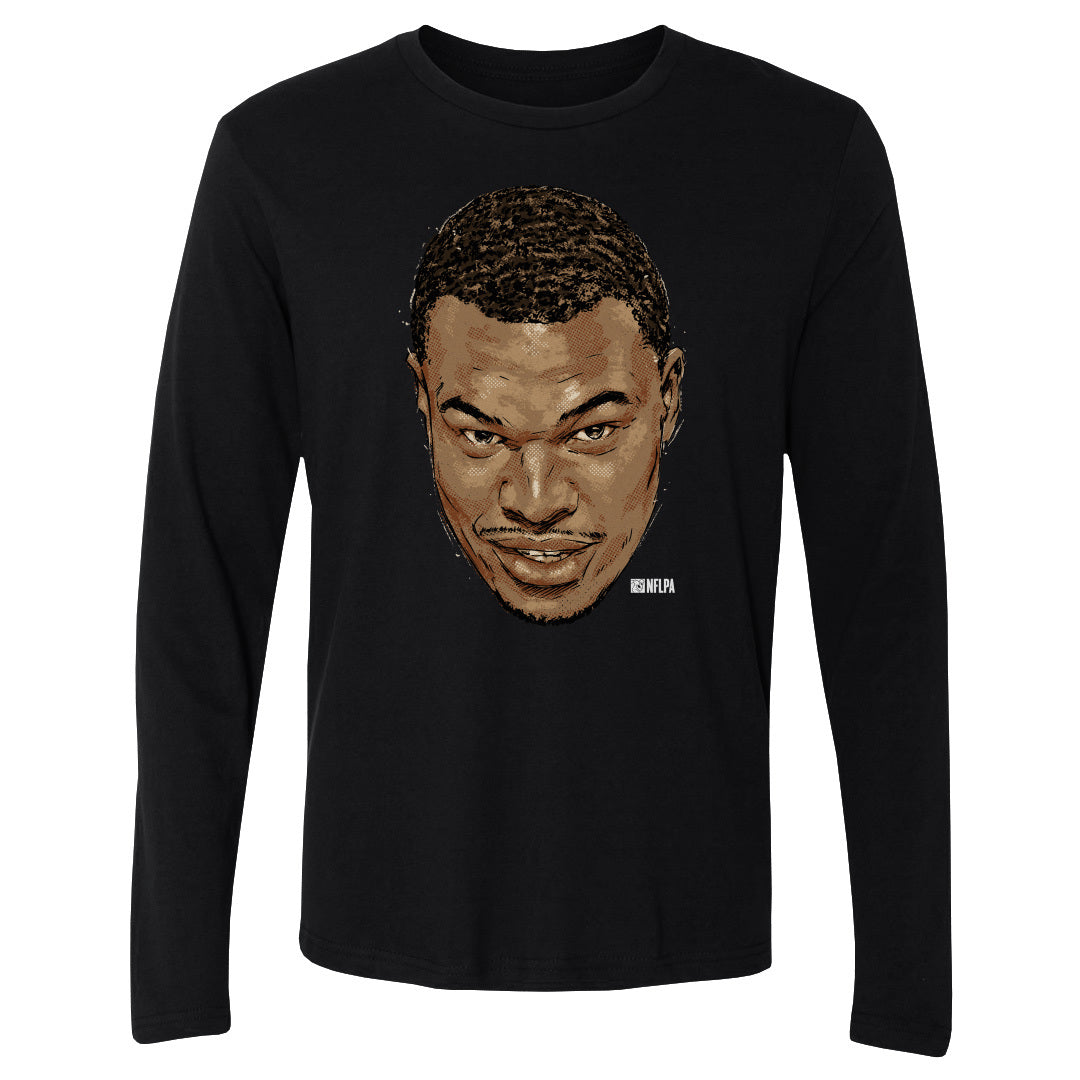 Tyree Wilson Men's Long Sleeve T-Shirt | 500 LEVEL