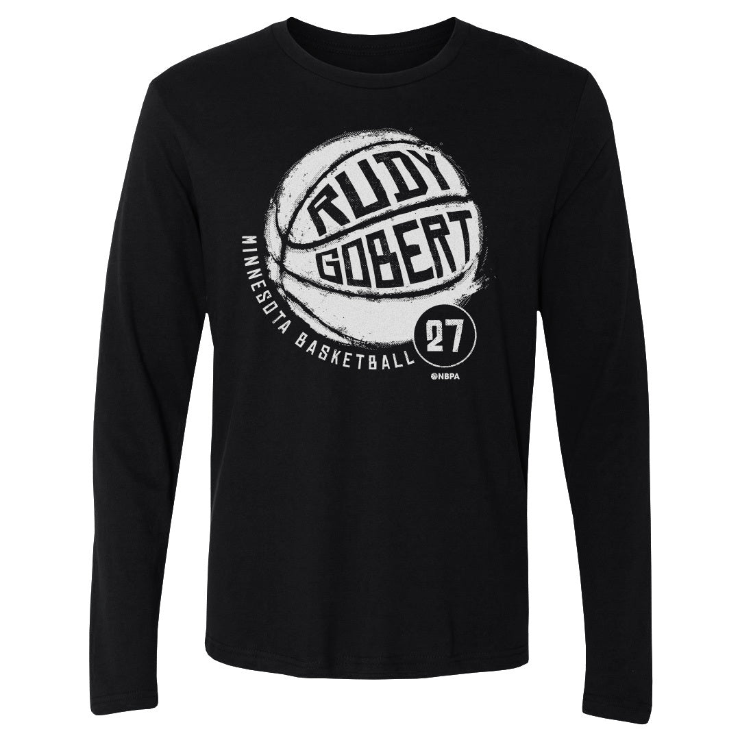 Rudy Gobert Men's Long Sleeve T-Shirt | 500 LEVEL
