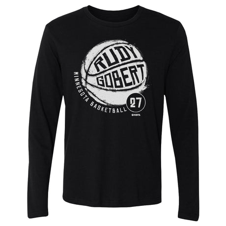 Rudy Gobert Men's Long Sleeve T-Shirt | 500 LEVEL