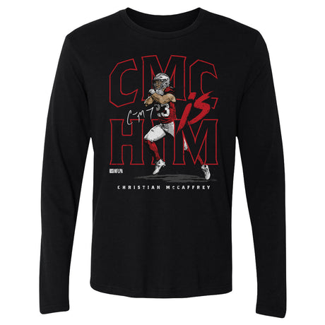 Christian McCaffrey Men's Long Sleeve T-Shirt | 500 LEVEL