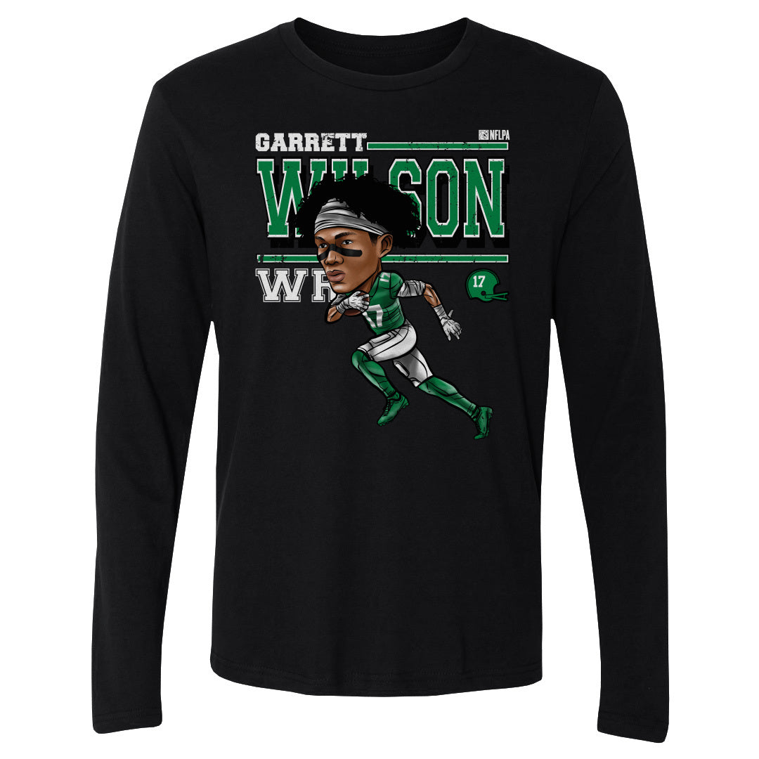 Garrett Wilson Men&#39;s Long Sleeve T-Shirt | 500 LEVEL