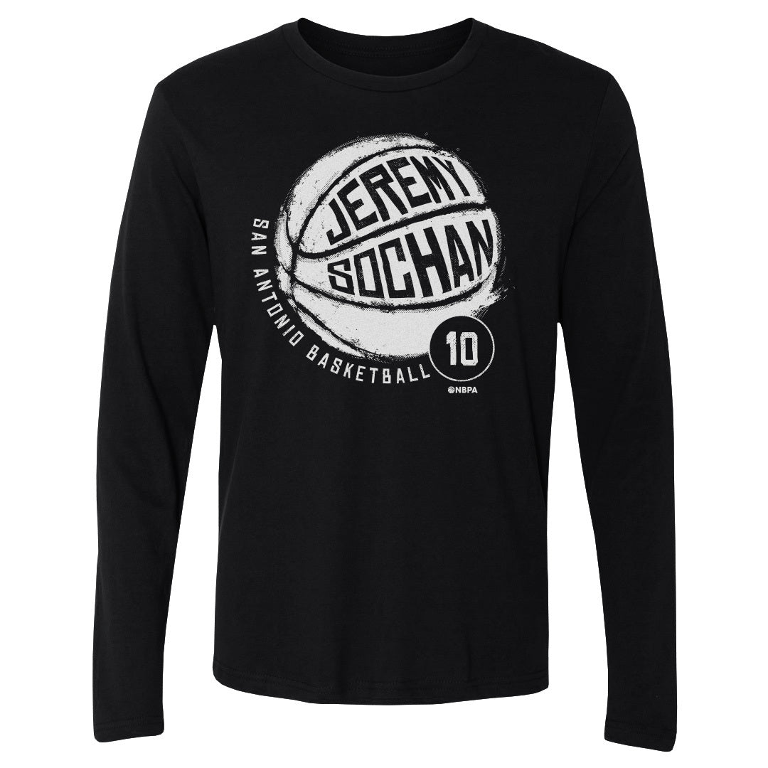 Jeremy Sochan Men's Long Sleeve T-Shirt | 500 LEVEL