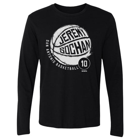 Jeremy Sochan Men's Long Sleeve T-Shirt | 500 LEVEL