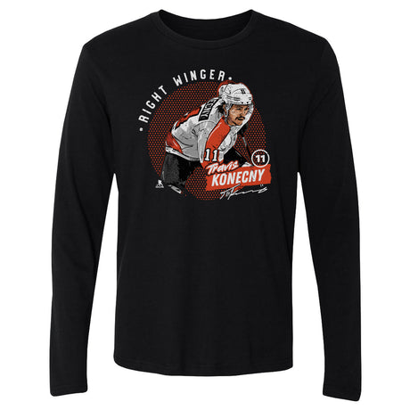 Travis Konecny Men's Long Sleeve T-Shirt | 500 LEVEL
