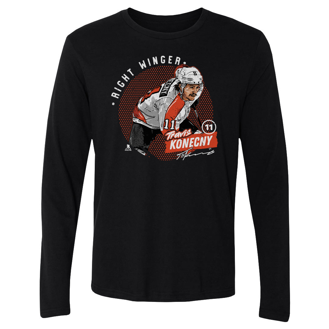 Travis Konecny Men&#39;s Long Sleeve T-Shirt | 500 LEVEL